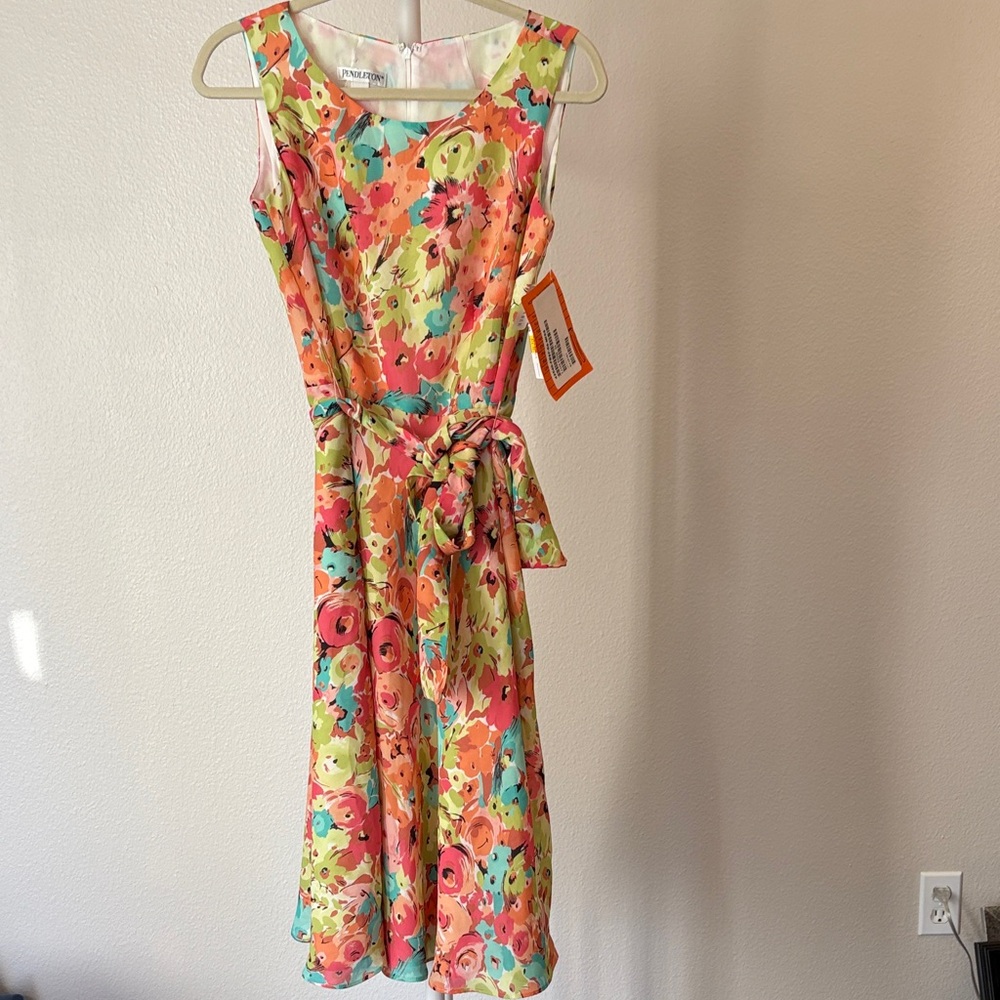 Pendleton Floral Midi Dress - Multicolor